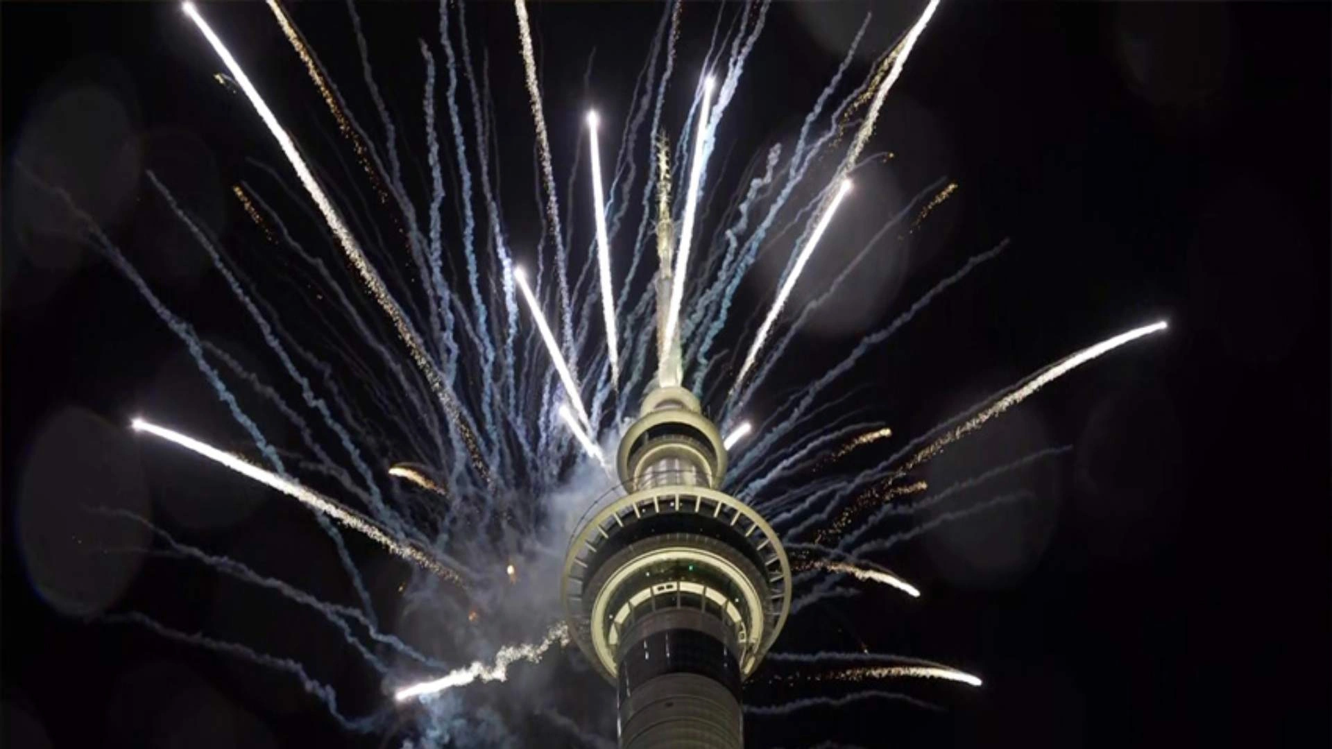 New Zealand Welcomes New Year 2025 With Spectacular Sky Tower Fireworks Display