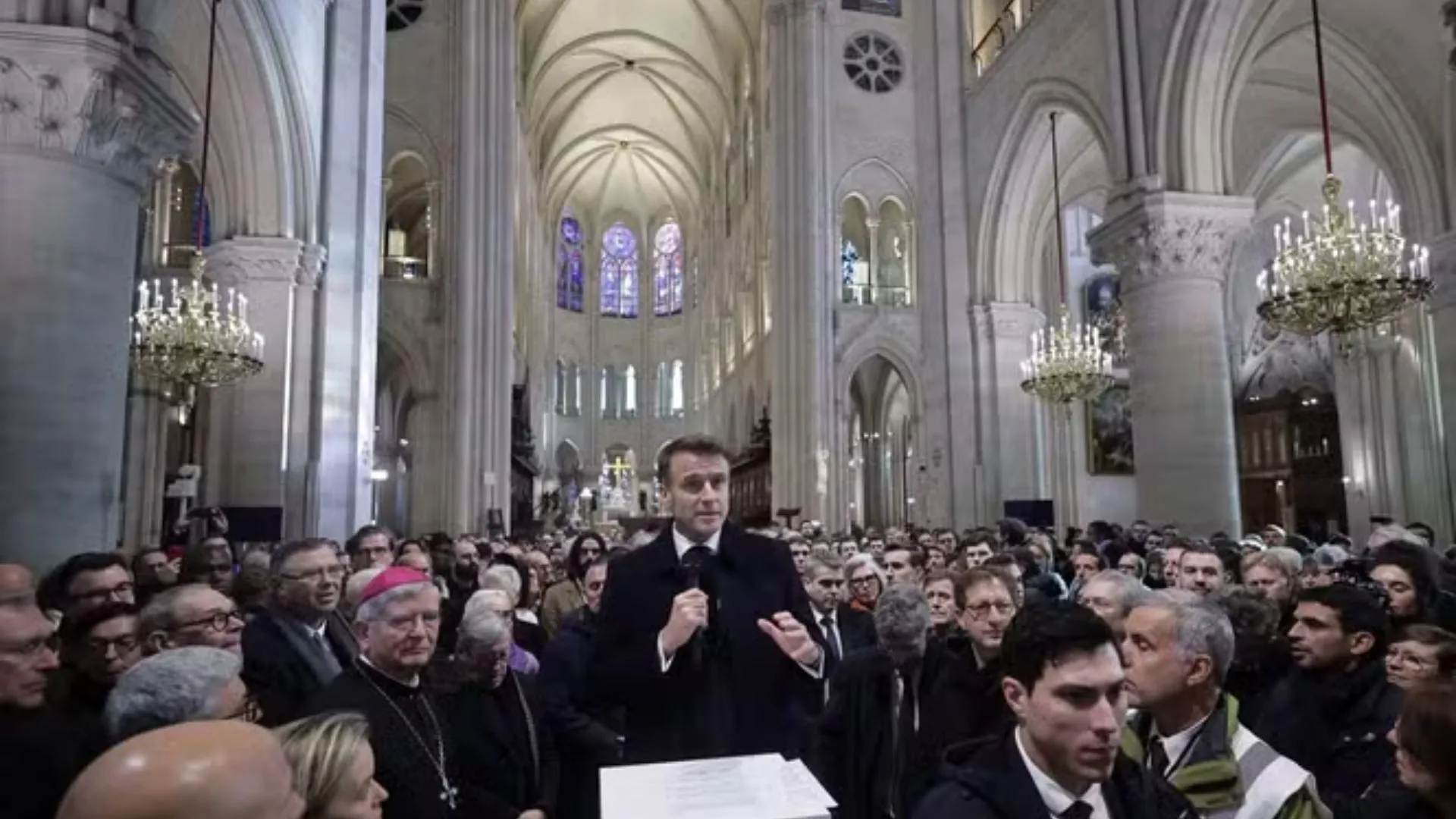 Notre Dame’s Reopening: Macron Hosts Leaders In Celebration Of Unity And Renewal