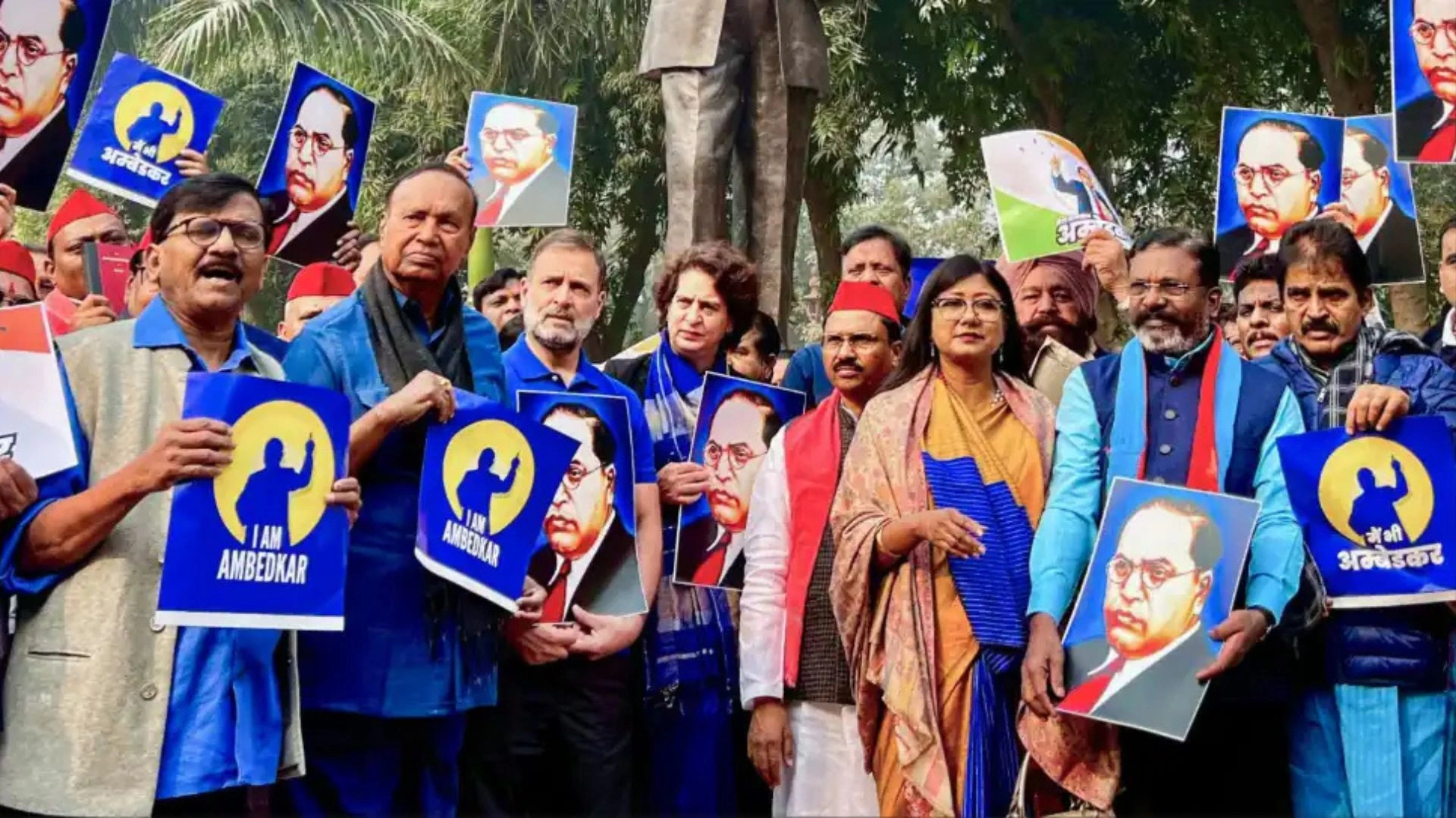 BJP, INDIA Bloc Engage In Counter-Protests On Final Day Of Parliament Winter Session | Key Highlights