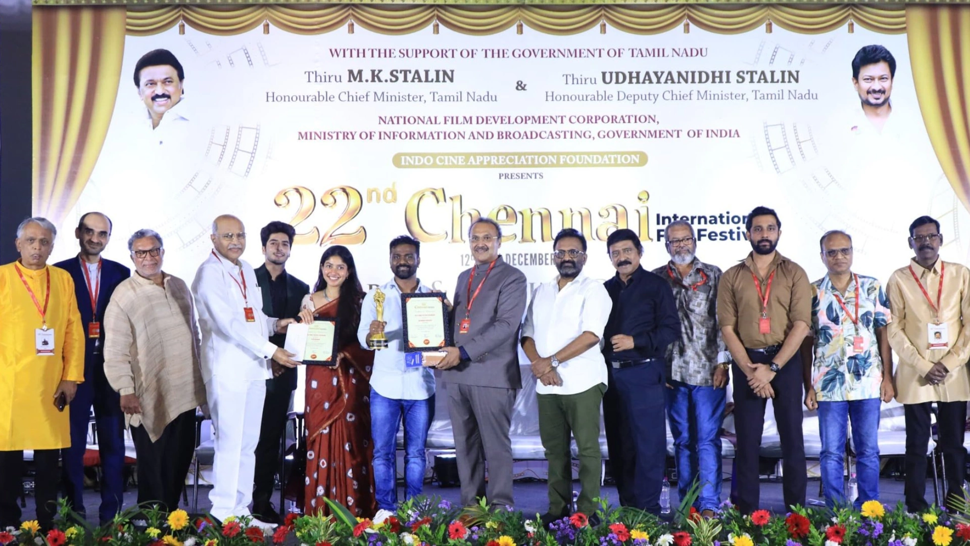 22nd Chennai International Film Festival: Vijay Sethupathi And Sai Pallavi Win Best Actor And Actress Awards, Plus More – Full List Here!