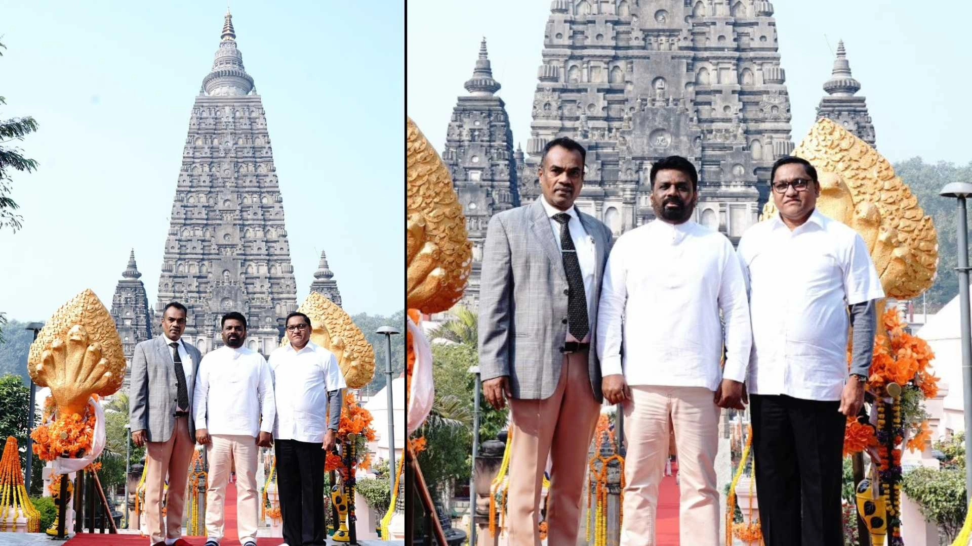 Sri Lankan President Dissanayake Pays Visit To Mahabodhi Temple In Bihar