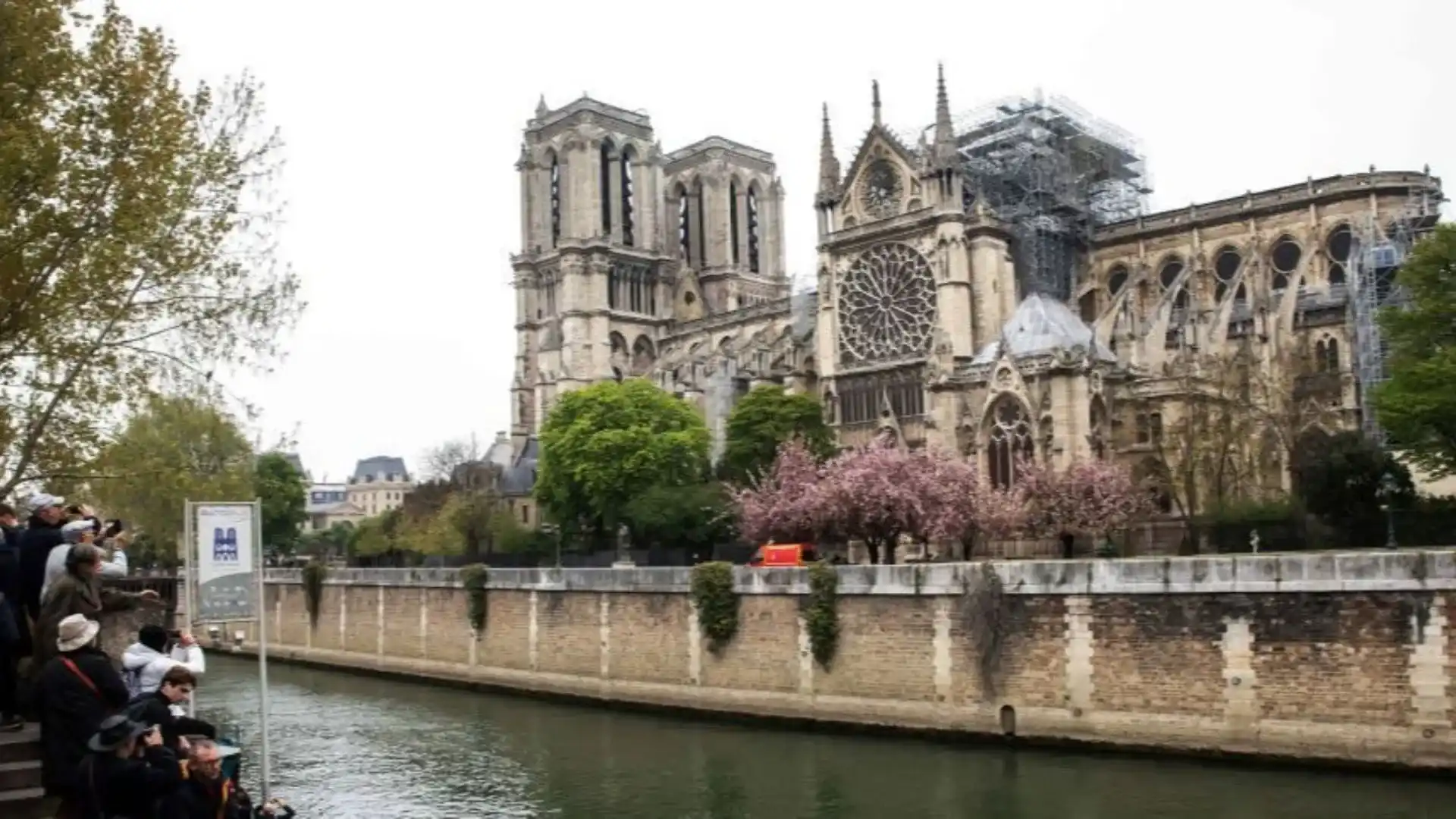 Trump Embarks On First International Trip As President-Elect For Notre Dame Restoration Celebration