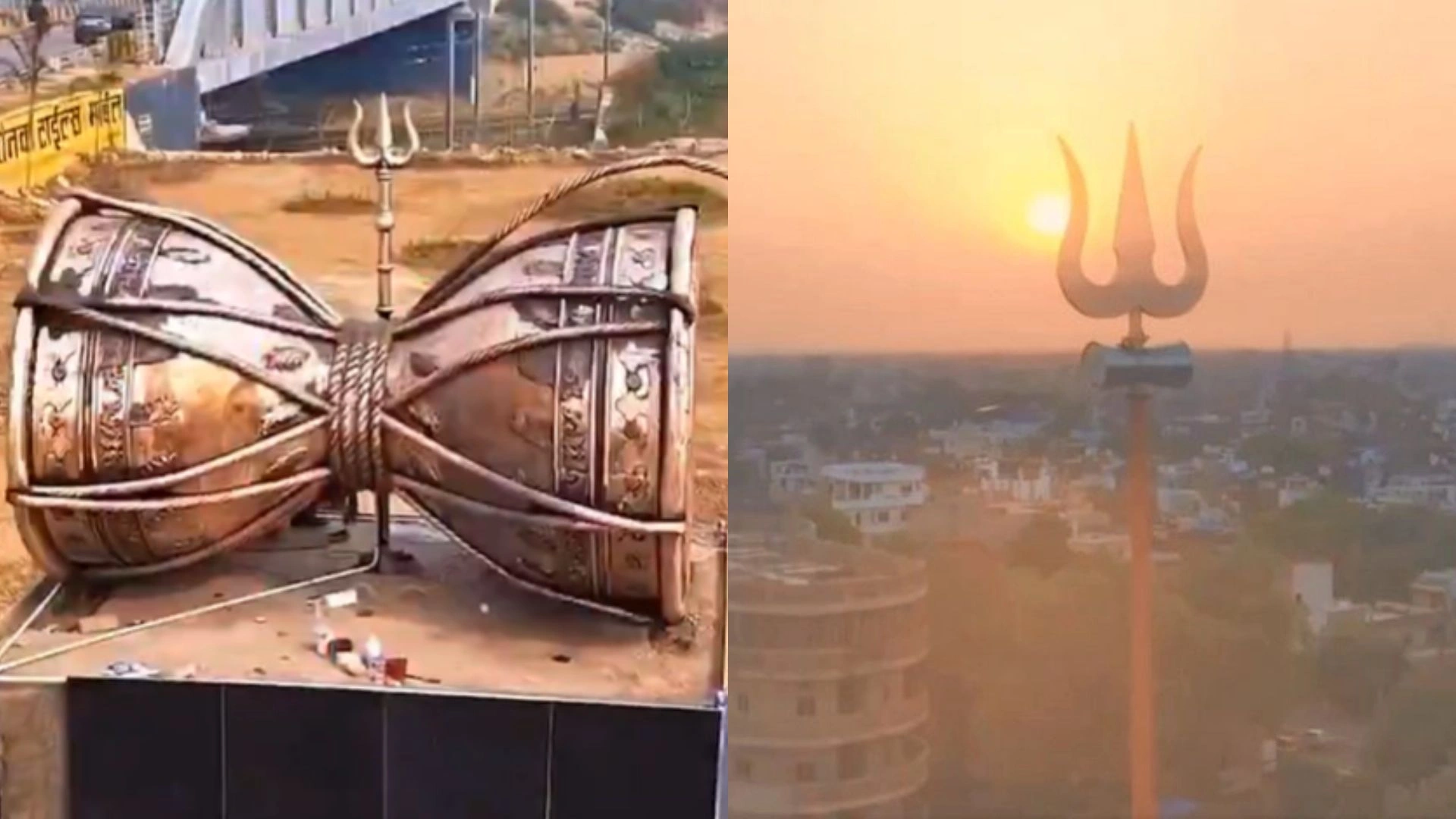 Mahakumbh 2025: World’s Tallest Trident,151 Feet High, Set To Stand Strong Against Earthquakes And Storms