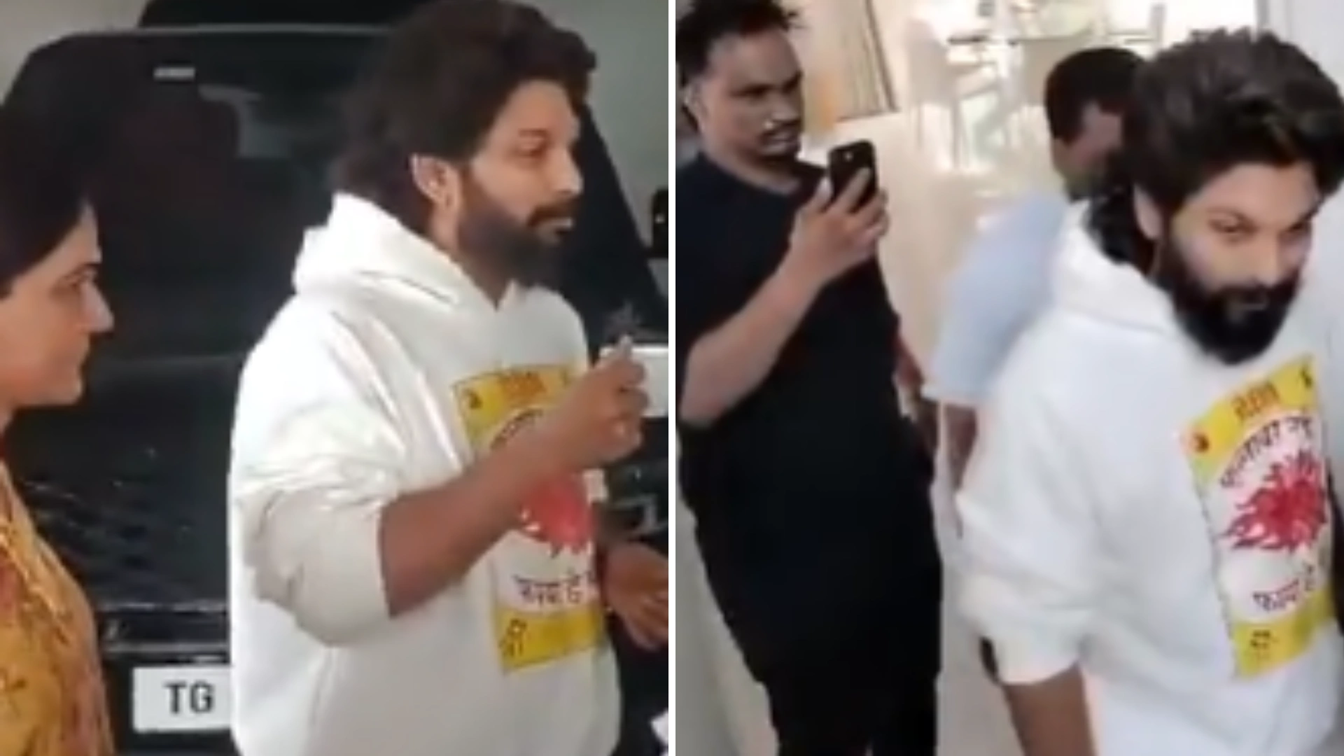 Still Promoting Pushpa 2? Allu Arjun Accused Of Changing Into Pushpa Merchandise During Arrest- WATCH VIDEO!