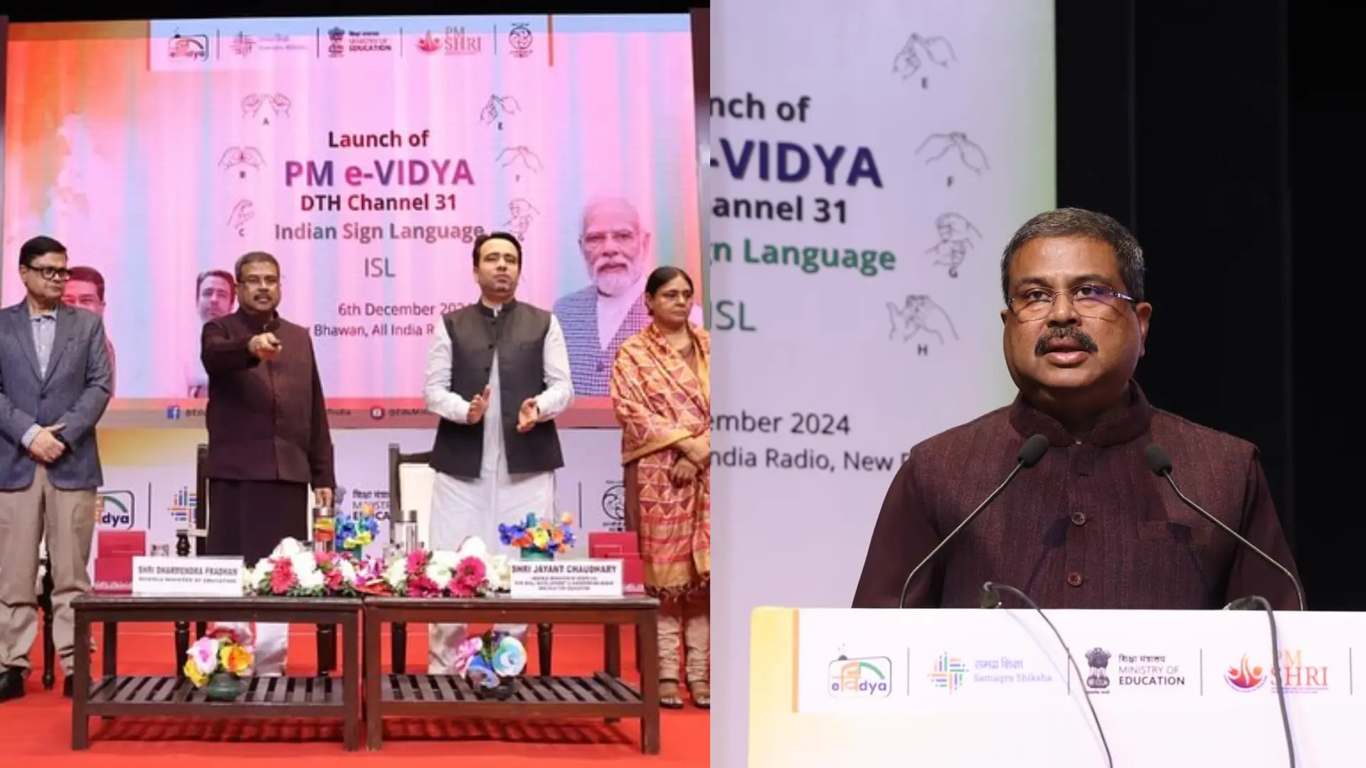 Government Launches PM e-Vidya DTH Channel 31 For Hearing-Impaired Students