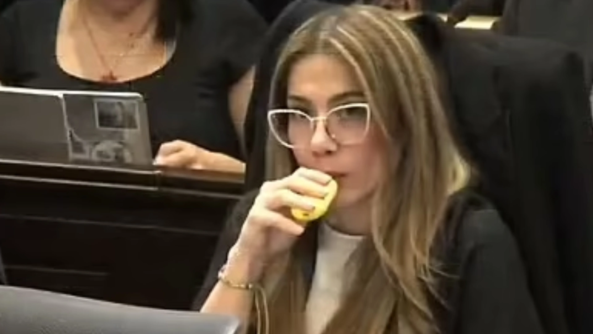 VIRAL VIDEO: Watch Colombian Lawmaker Vaping During Healthcare Debate In Parliament, Apologizes After Getting Caught