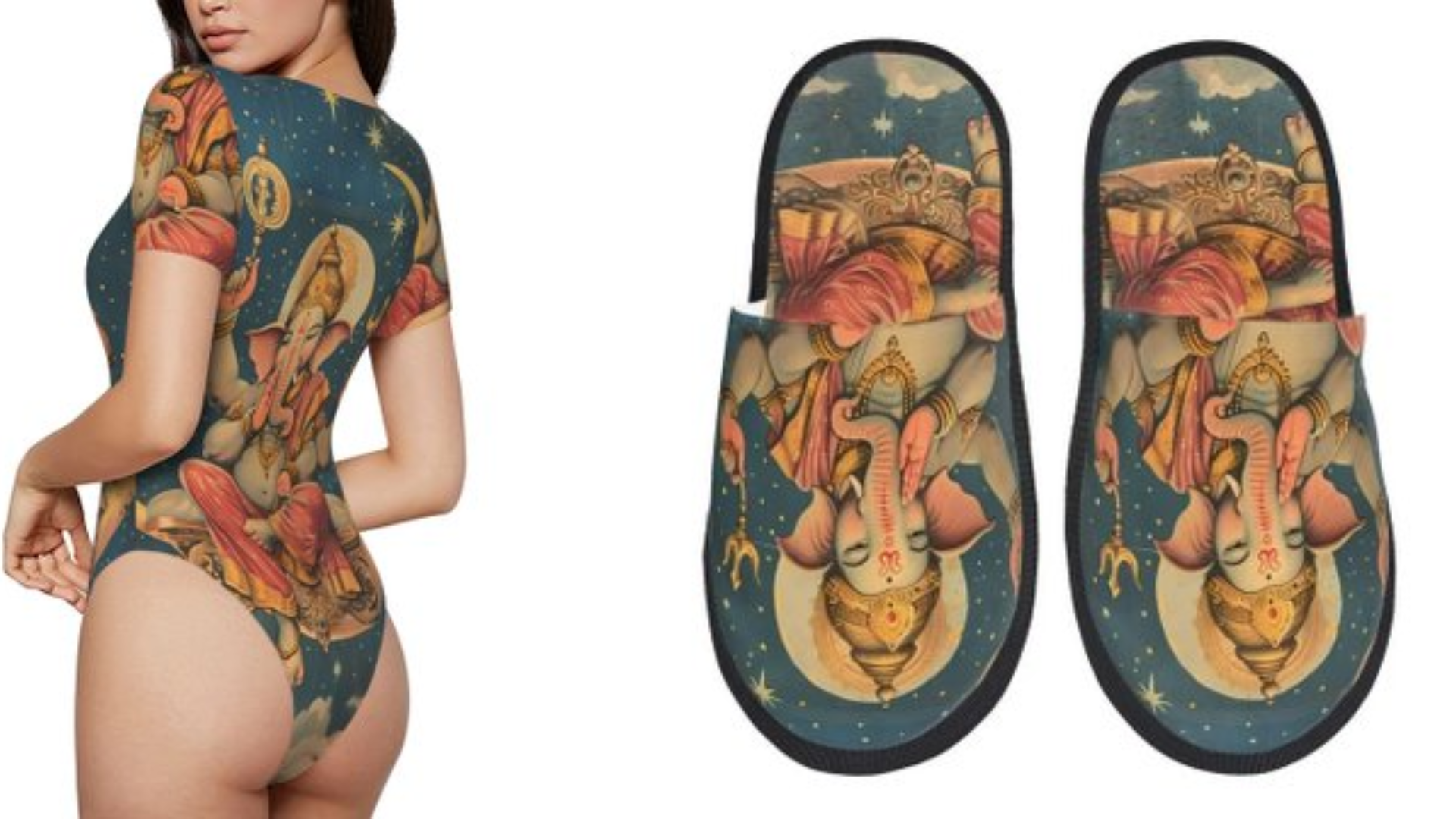 Outrage Over Walmart Selling Slippers And Panties Featuring Lord Ganesh