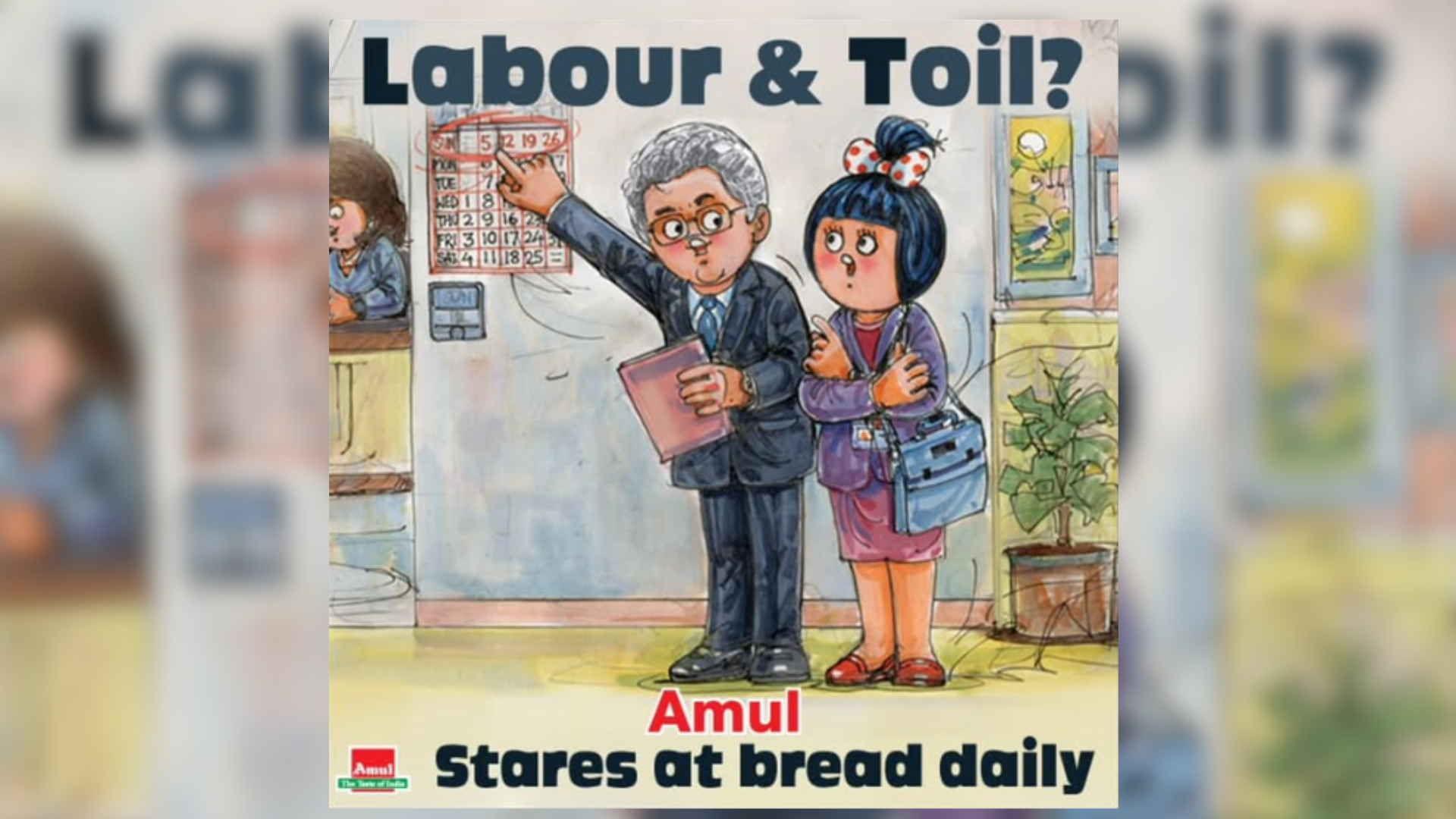 ‘Amul stares at bread daily’: Amul’s Witty Take On L&T Chairman’s 90-Hour Workweek Remark