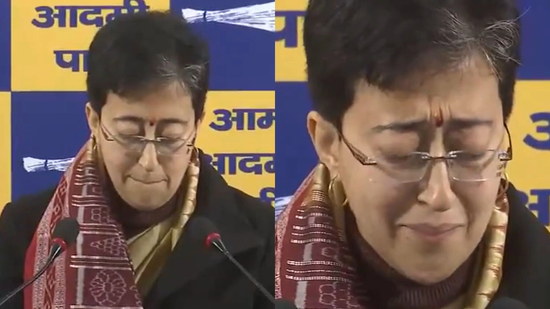 Atishi Breaks Down Over Ramesh Bidhuri’s Comments: ‘He Is Abusing An Old Man’