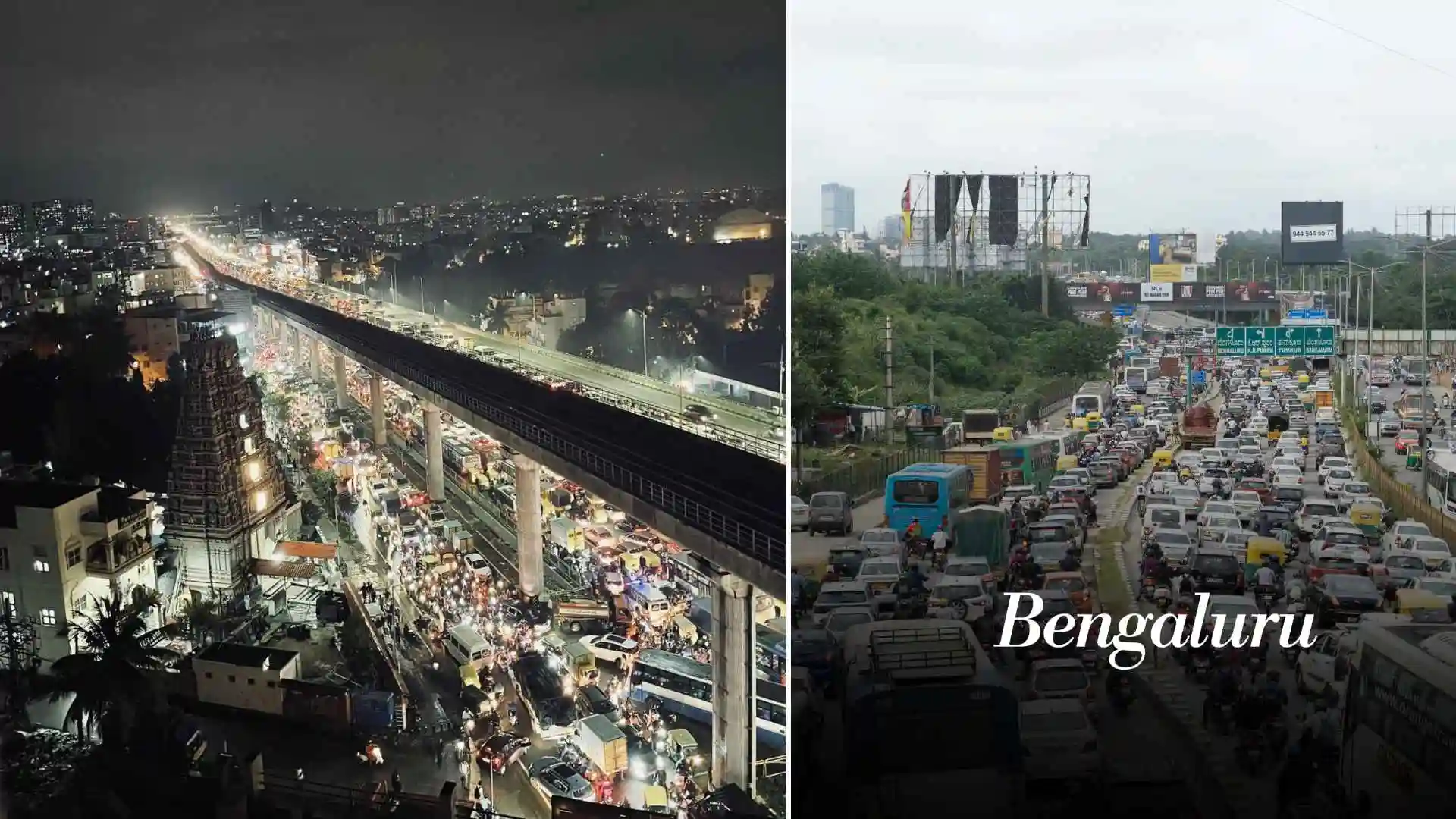 Bengaluru Slips To Third Place Globally For Slowest Traffic Flow