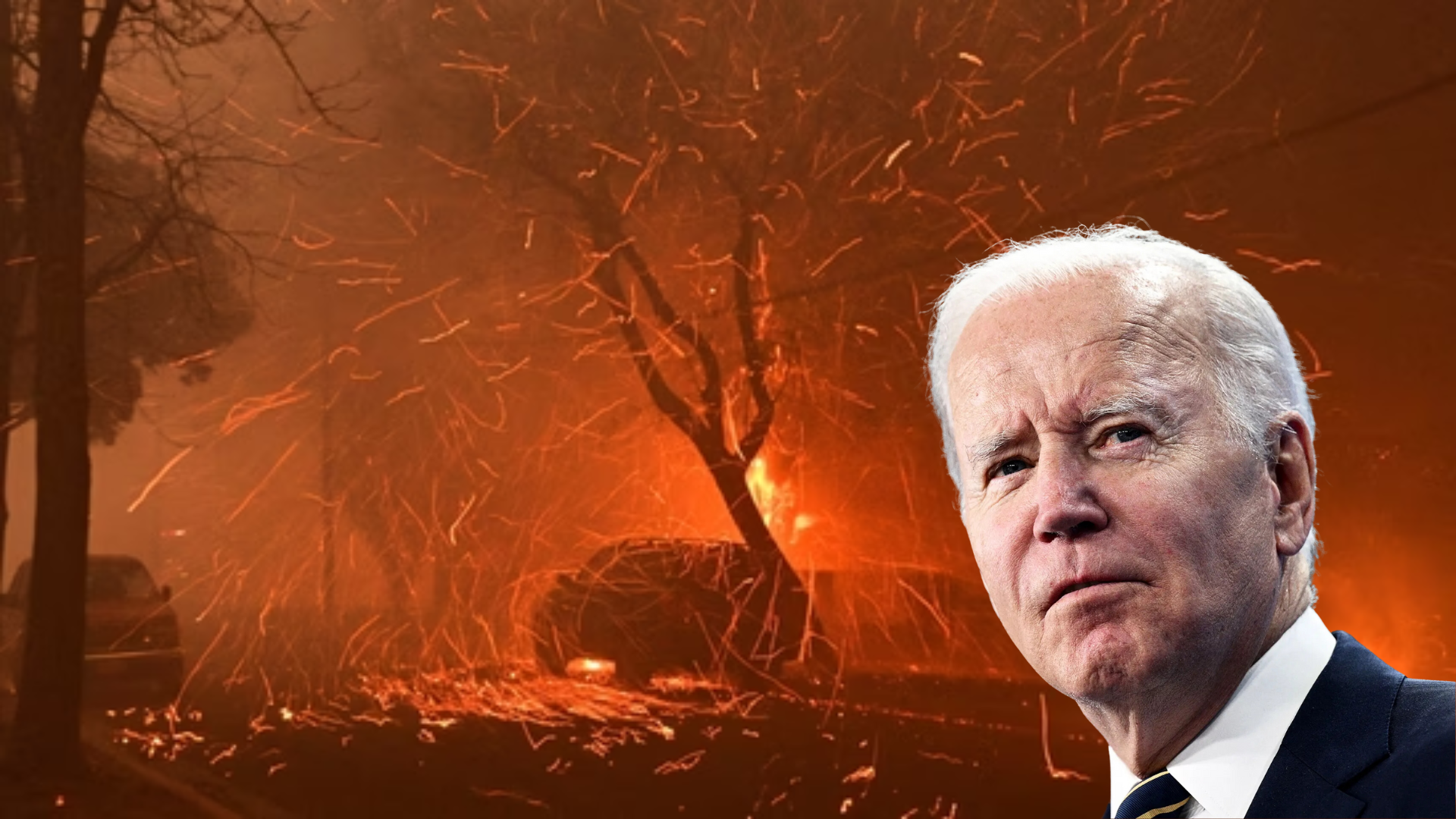 President Biden Announces The The Federal Government Will Cover 100% Of LA Fire Recovery