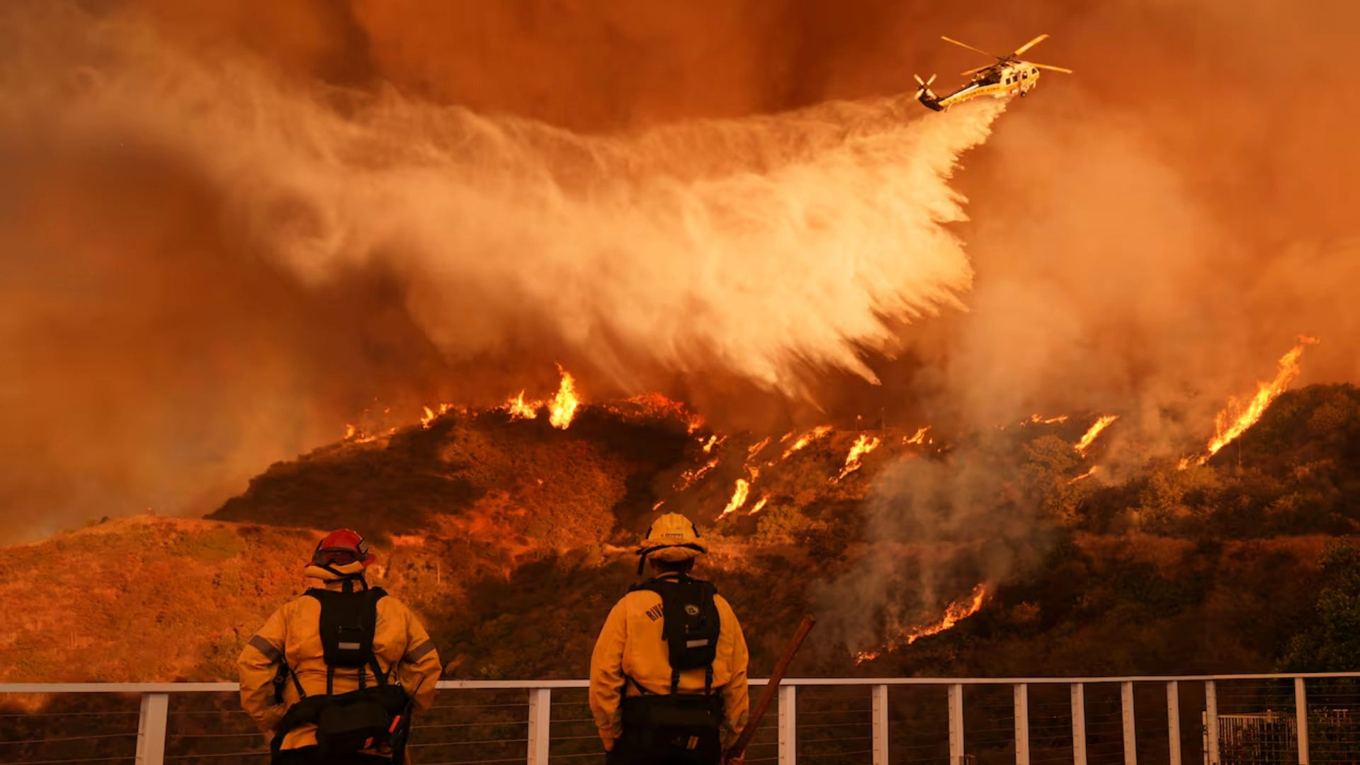 Los Angeles Fires Burn More Urban Land Than Any Blaze In California In Four Decades