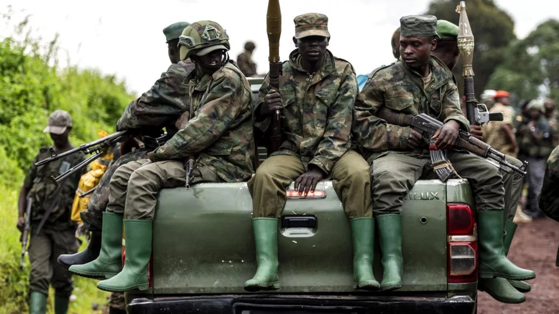 M23 Rebels Advance South From Goma As DRC Leader Calls For Military Recruits