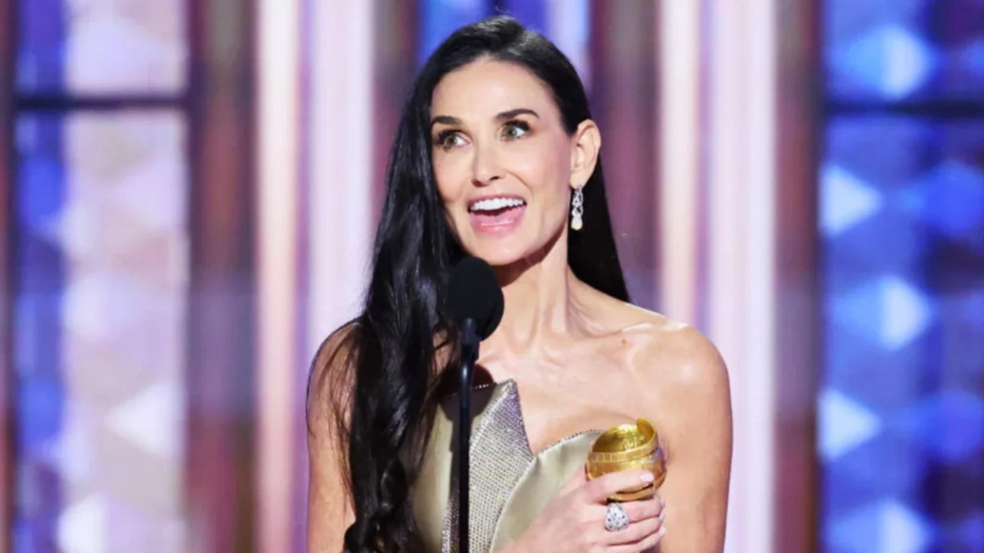 Demi Moore Gets Teary-Eyed After Surprise Win At Golden Globes, Acceptance Speech Goes Viral- Watch!