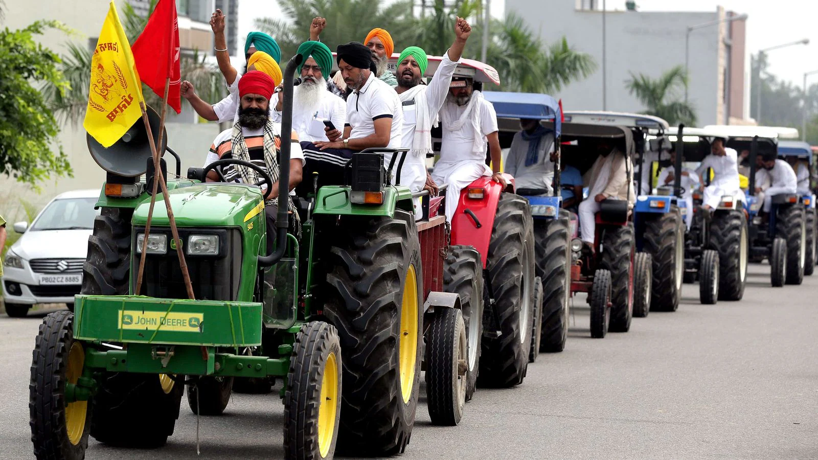 Farmers Announce Nationwide Tractor March On January 26