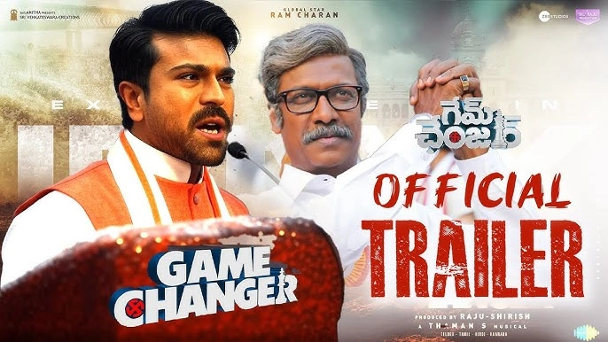 Ram Charan’s ‘Game Changer’ Trailer Promises Action, Drama, and Unpredictable Swag – Watch Now!