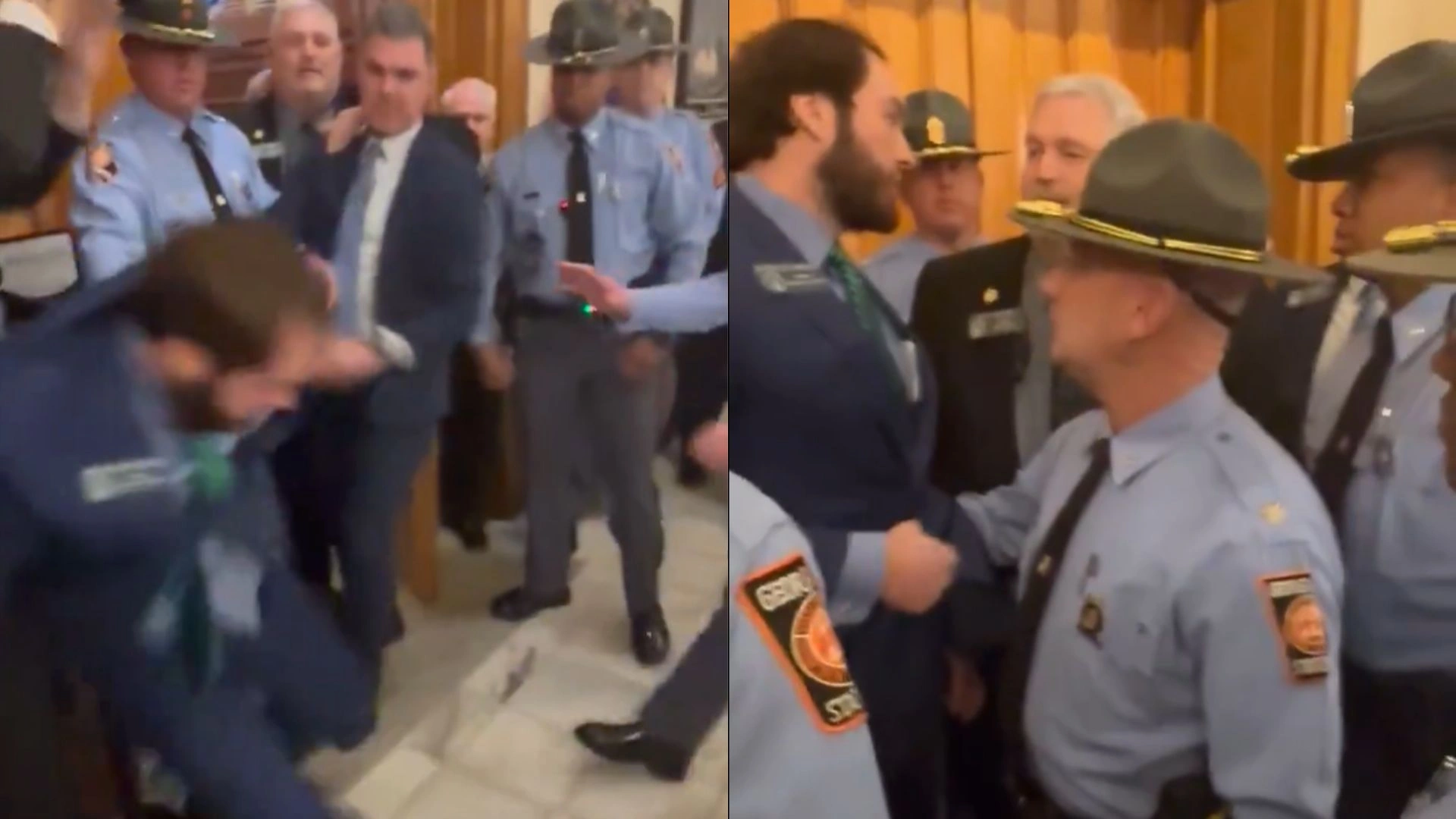 Georgia Senator Arrested During Governor’s Speech After Making Attempt To Enter Chamber | Video