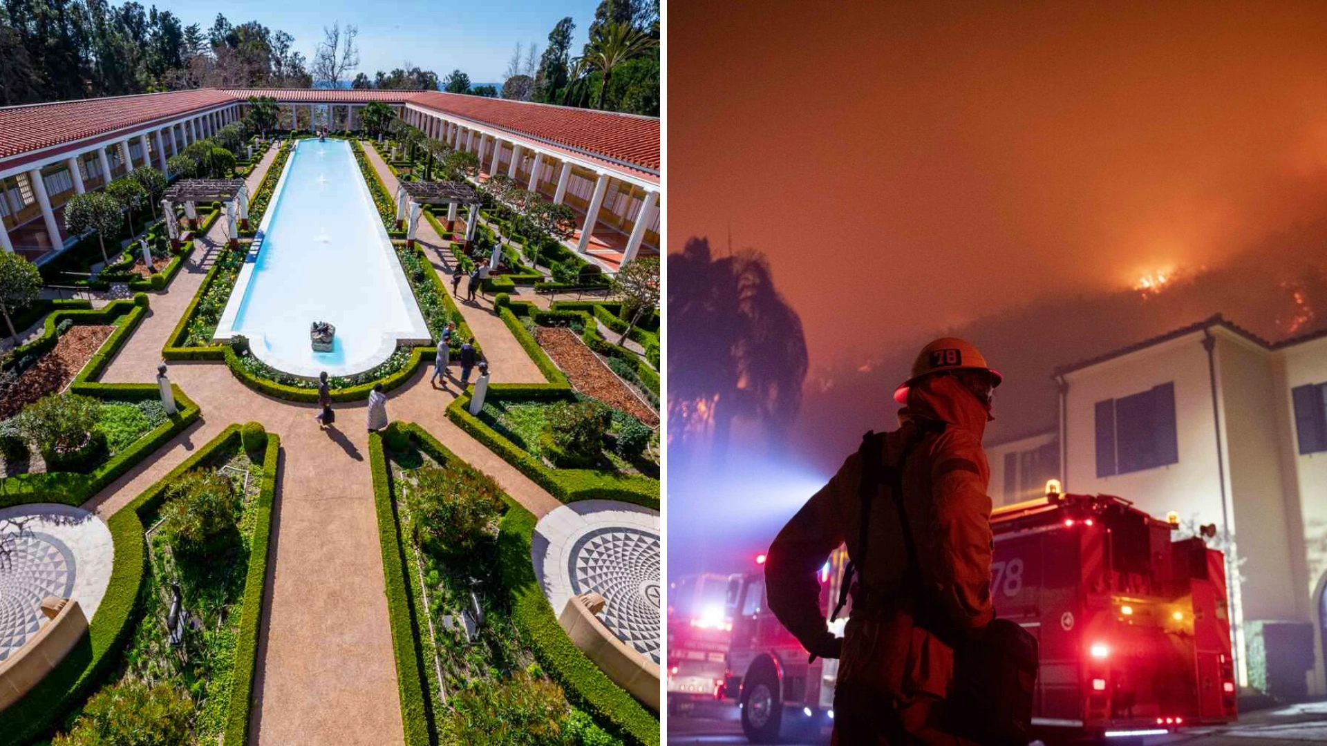 Palisades California: Will The Entire Getty Villa Burn Down? LA Wildfire Spreads To Over 1,200 Acres- Watch Video!