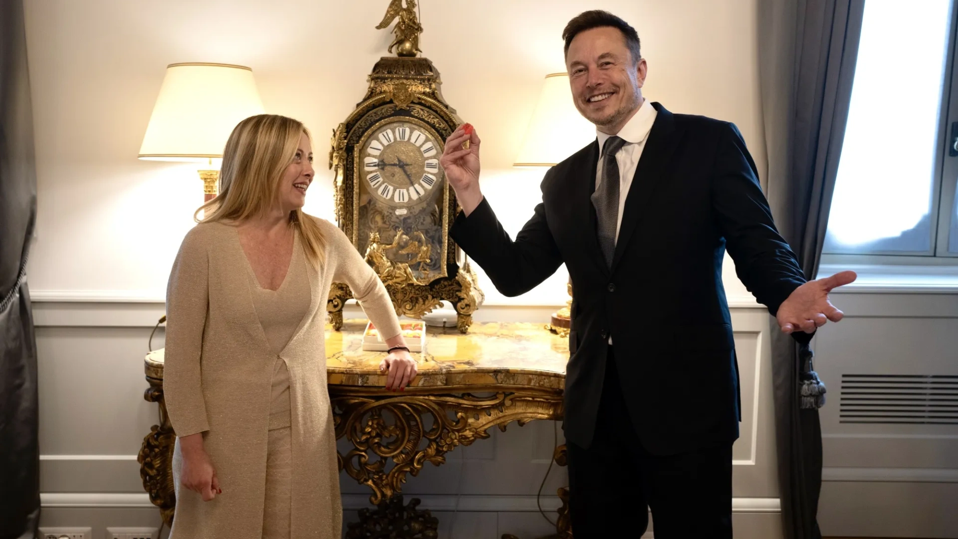 Italian PM Giorgia Meloni Calls ‘Friend’ Elon Musk A ‘Genius,’ Slams People Labeling Him As ‘Monster’