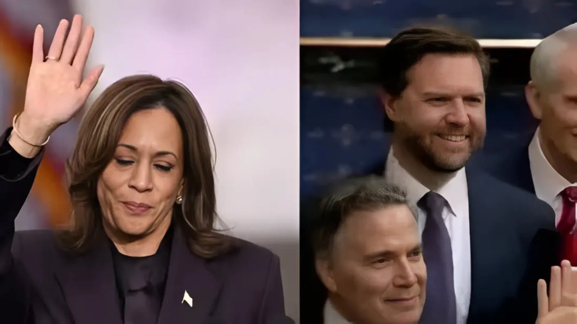 JD Vance Spotted Laughing During Kamala Harris’s Swearing-In Ceremony