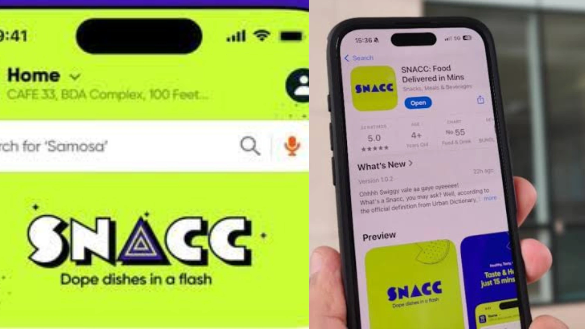 Swiggy Launches ‘Snacc’: A Standalone App for 15-Minute Food Delivery