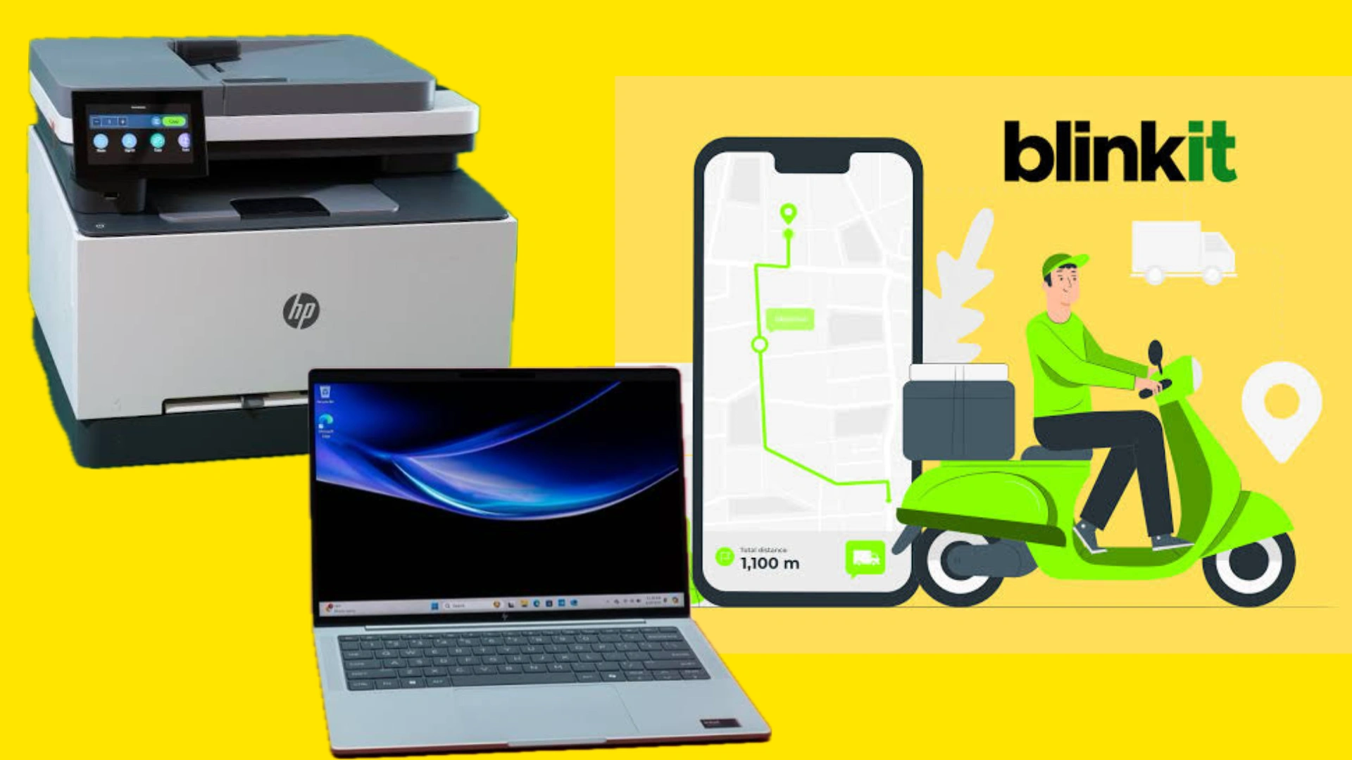 Laptops, Printers, Monitors Now All To Be Delivered In 10 Mins, Announces Blinkit CEO