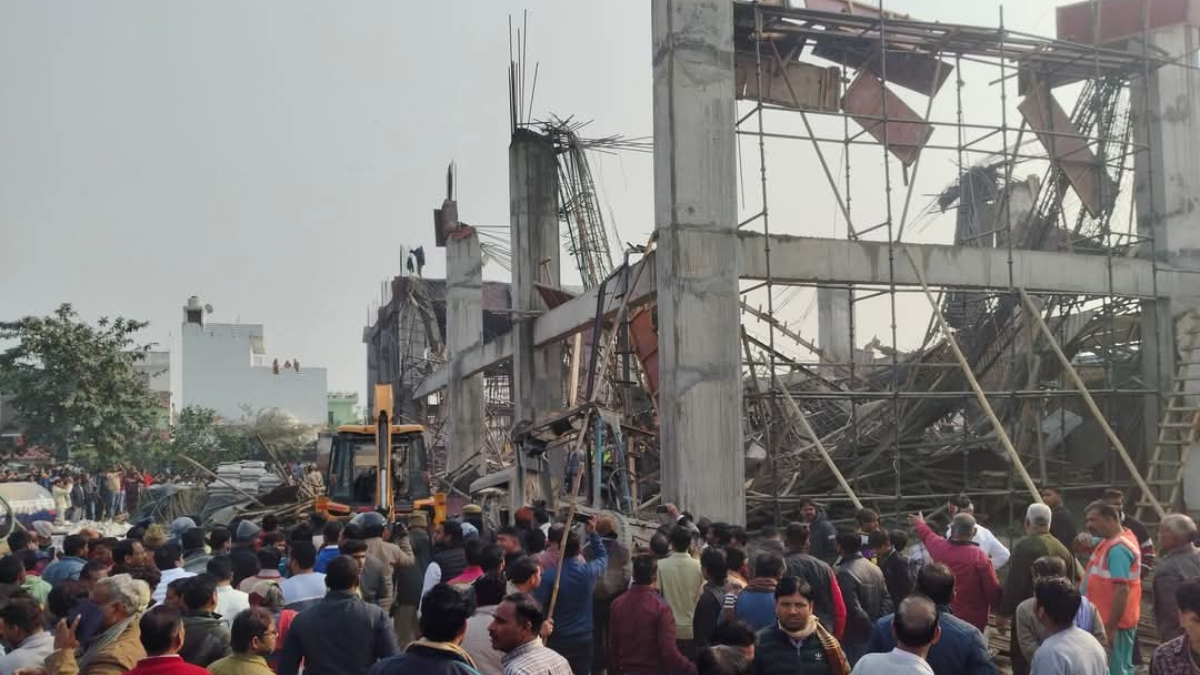 Kannauj Railway Station Roof Collapse: 20 Workers Feared Trapped, Rescue Operations Underway