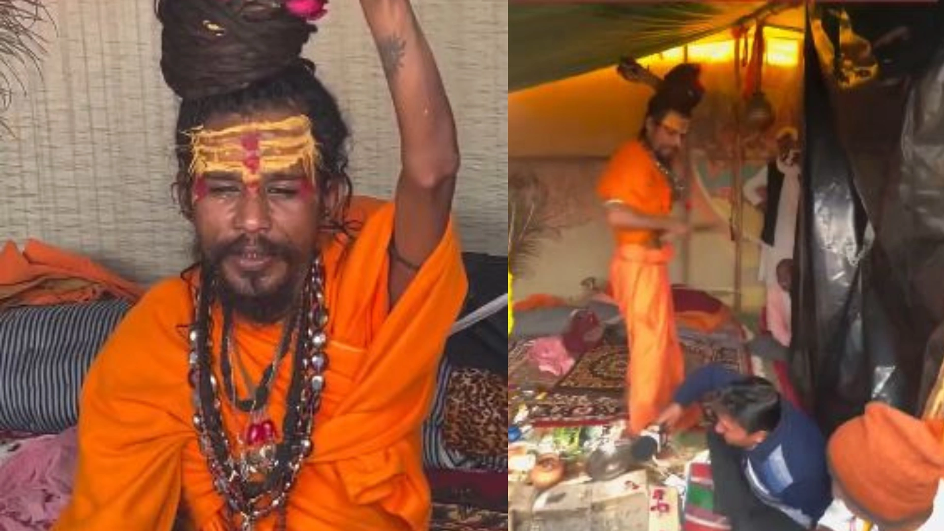 Watch: Sadhu Strikes Youtuber With Thongs After He Asked Too Many ‘SILLY’ Questions At Maha Kumbh Mela