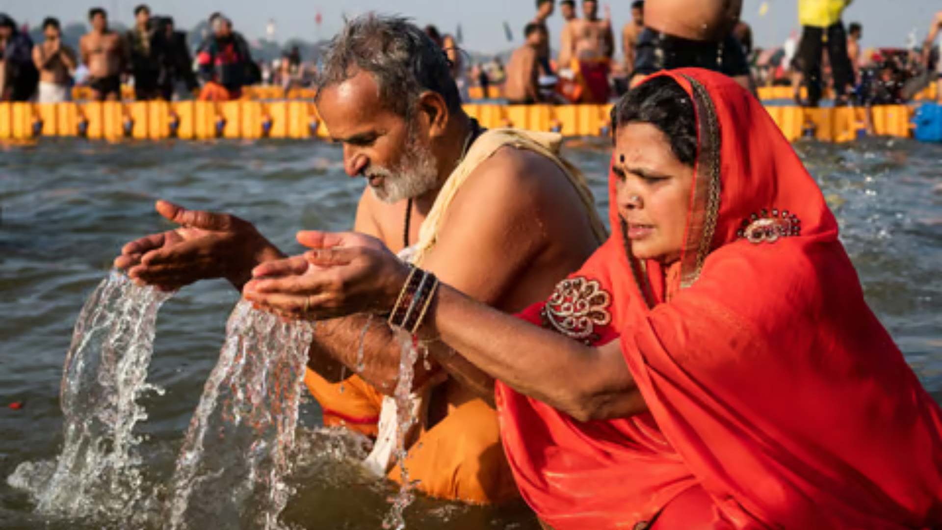 ‘Mera Bharat Mahaan’: Russian Devotee Visits Maha Kumbh Mela 2025, Watch