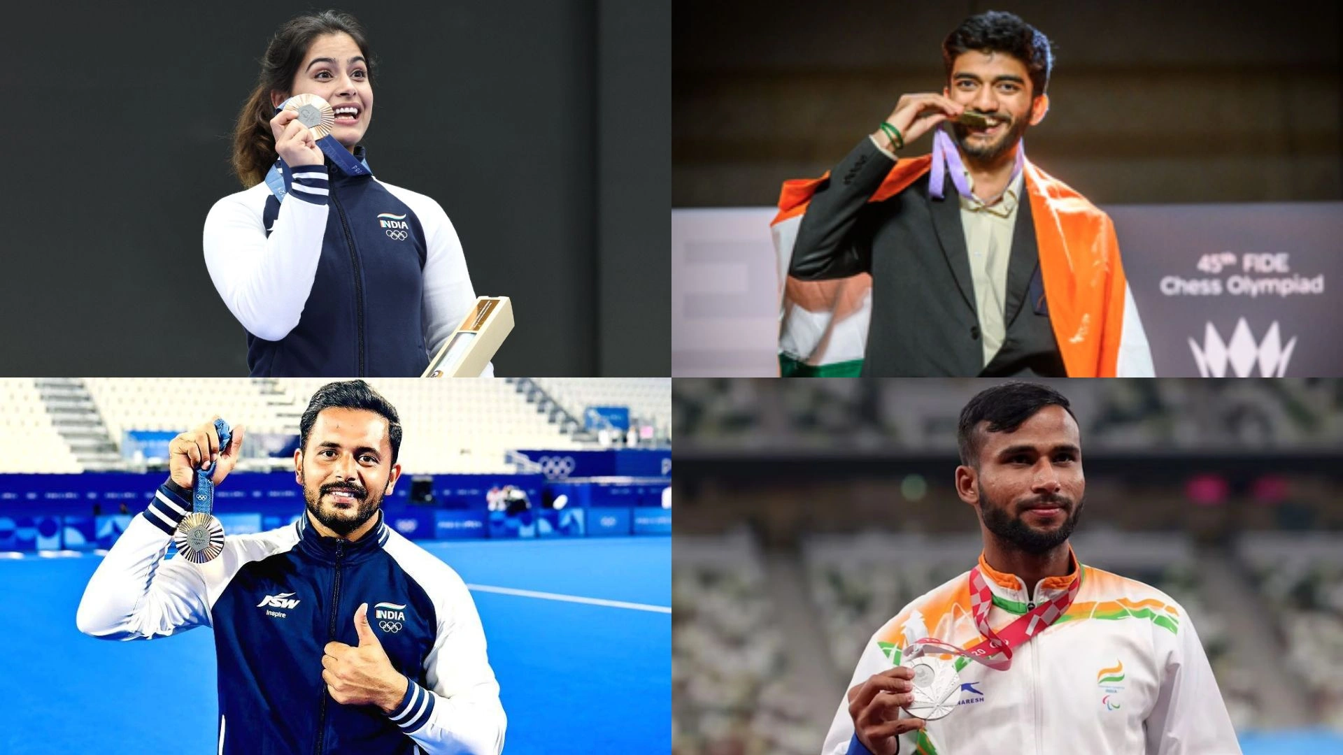 Manu Bhaker, D. Gukesh, Harmanpreet Singh, And Praveen Kumar To Receive Dhyan Chand Khel Ratna Award