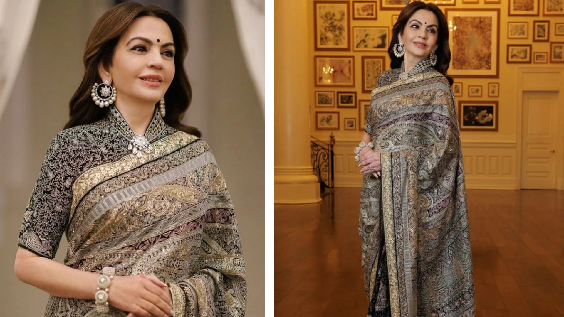 Nita Ambani Dazzles At Trump's Pre-Inauguration Dinner In A Stunning ...