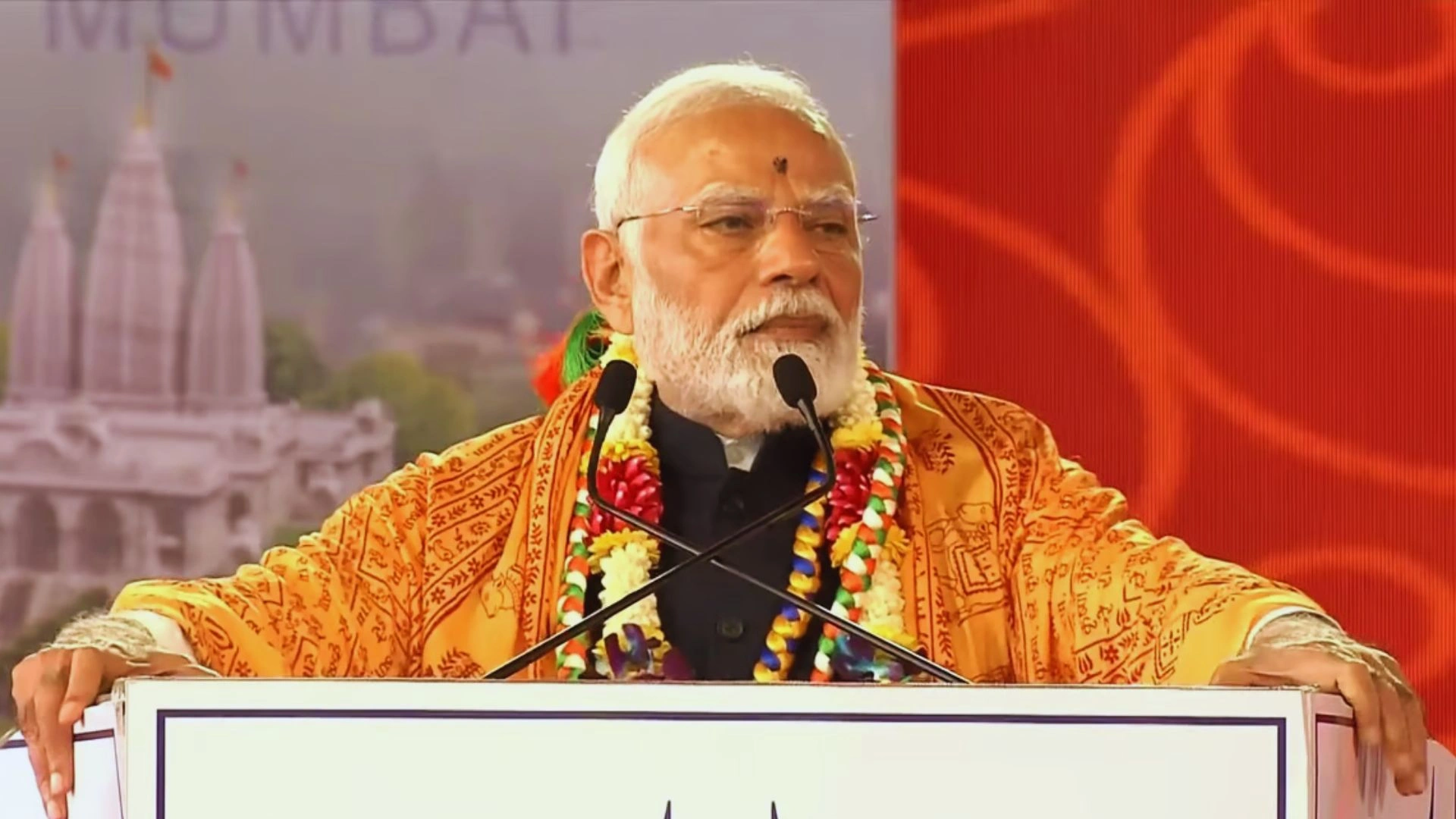 PM Modi Unveils New ISKCON Temple In Mumbai