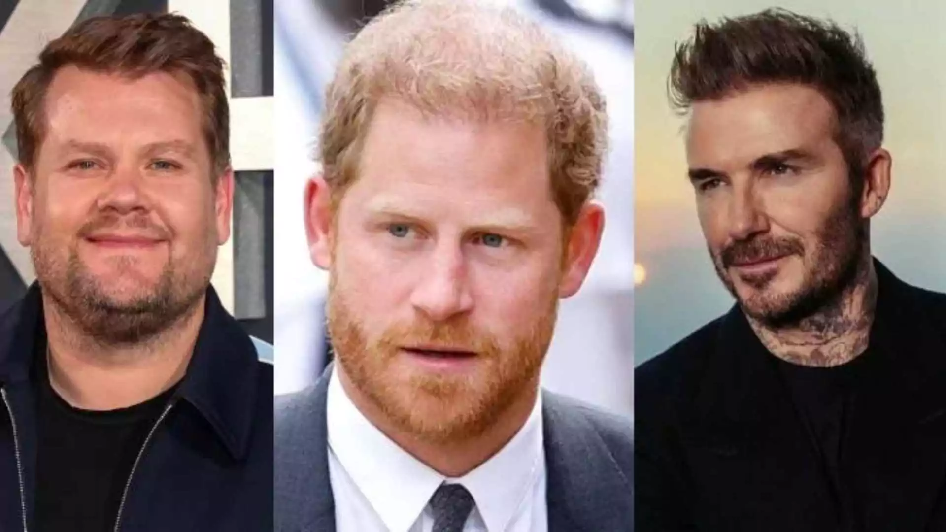 David Beckham Plays Peacemaker To Prince Harry and James Corden’s Heated Exchange from the Past