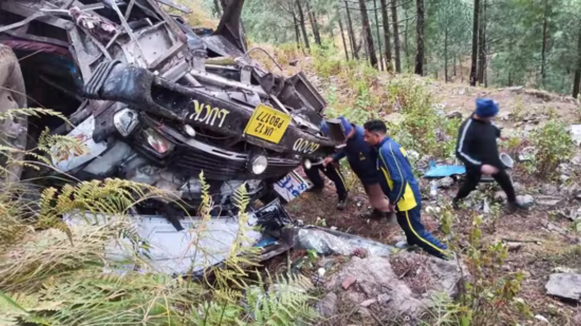 Uttarakhand: Bus Plunges Into Gorge In Pauri Garhwal, Leaving 6 Dead And 22 Injured