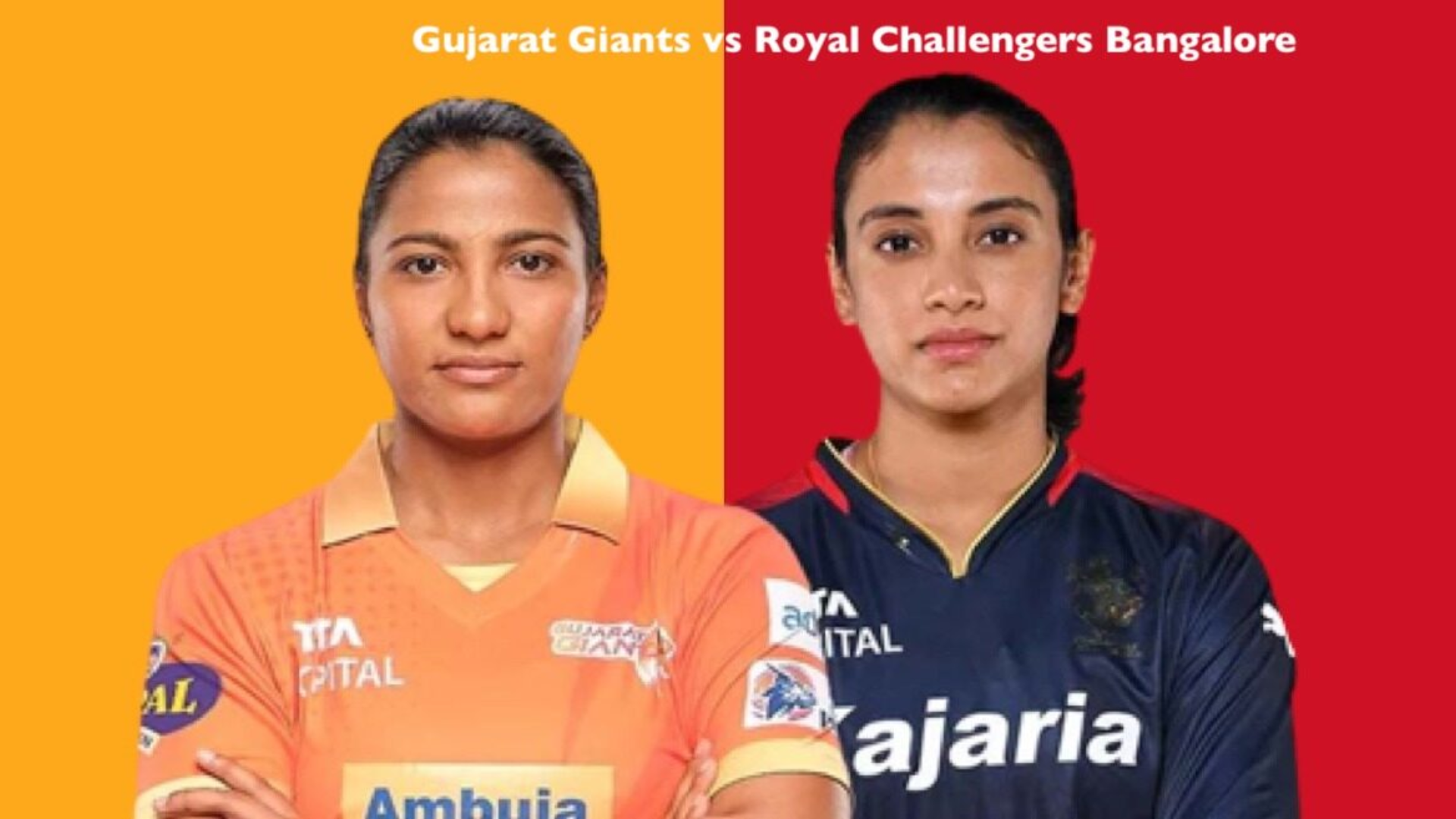 WPL 2025: Gujarat Giants Vs Royal Challengers Bengaluru On February 14