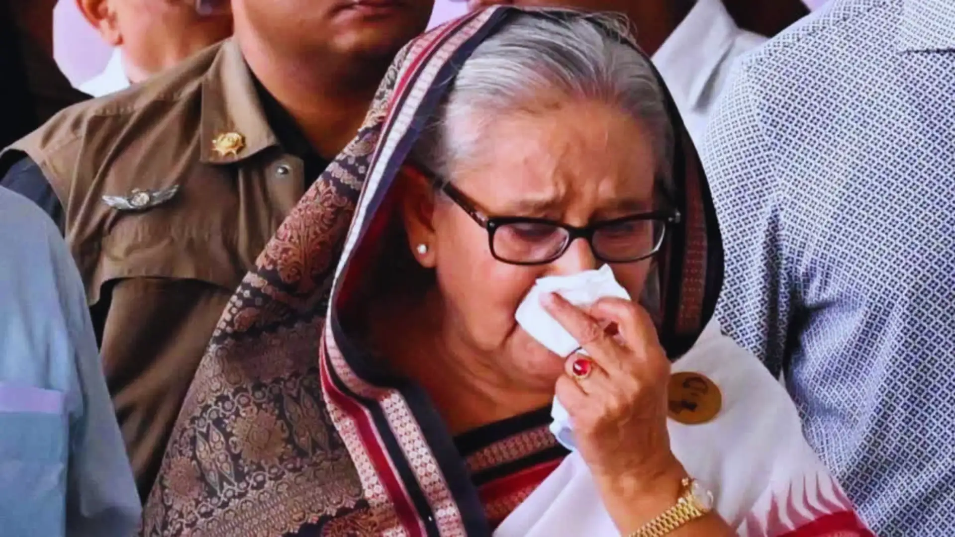 Sheikh Hasina Claims Conspiracy To Kill Her In Tearful Audio Message