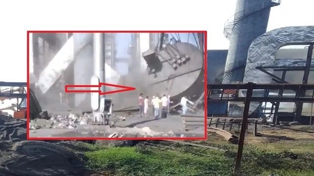 Chhattisgarh: Kusum Plant Chimney Collapse Kills 8, Over 25 Feared Trapped As Rescue Operations Continue