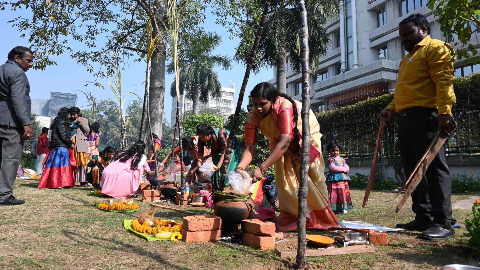 Pongal 2025: Tamil Nadu House In Delhi Hosts Grand Celebration Of Culture And Tradition | Watch