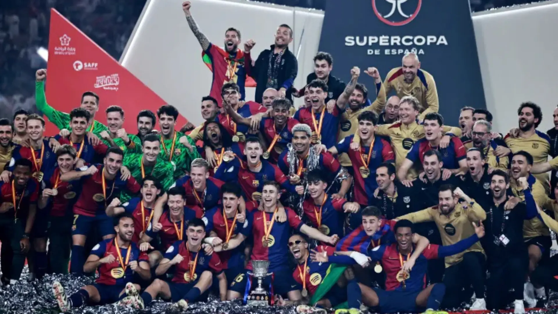 Barcelona Clinch 15th Supercopa De España Title With 5-2 Victory Over Real Madrid