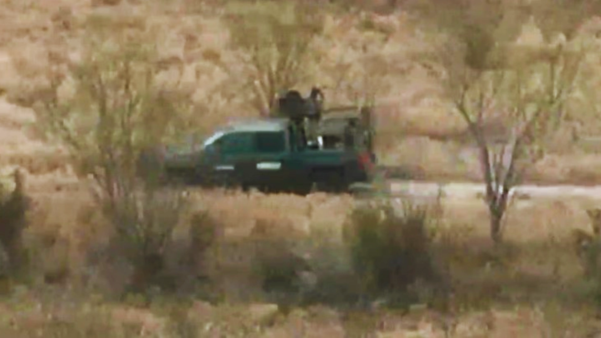 Suspected Cartel Gunmen Open Fire At Border Patrol Agents At US- Mexico Border, Mexican Military Vehicles Spotted