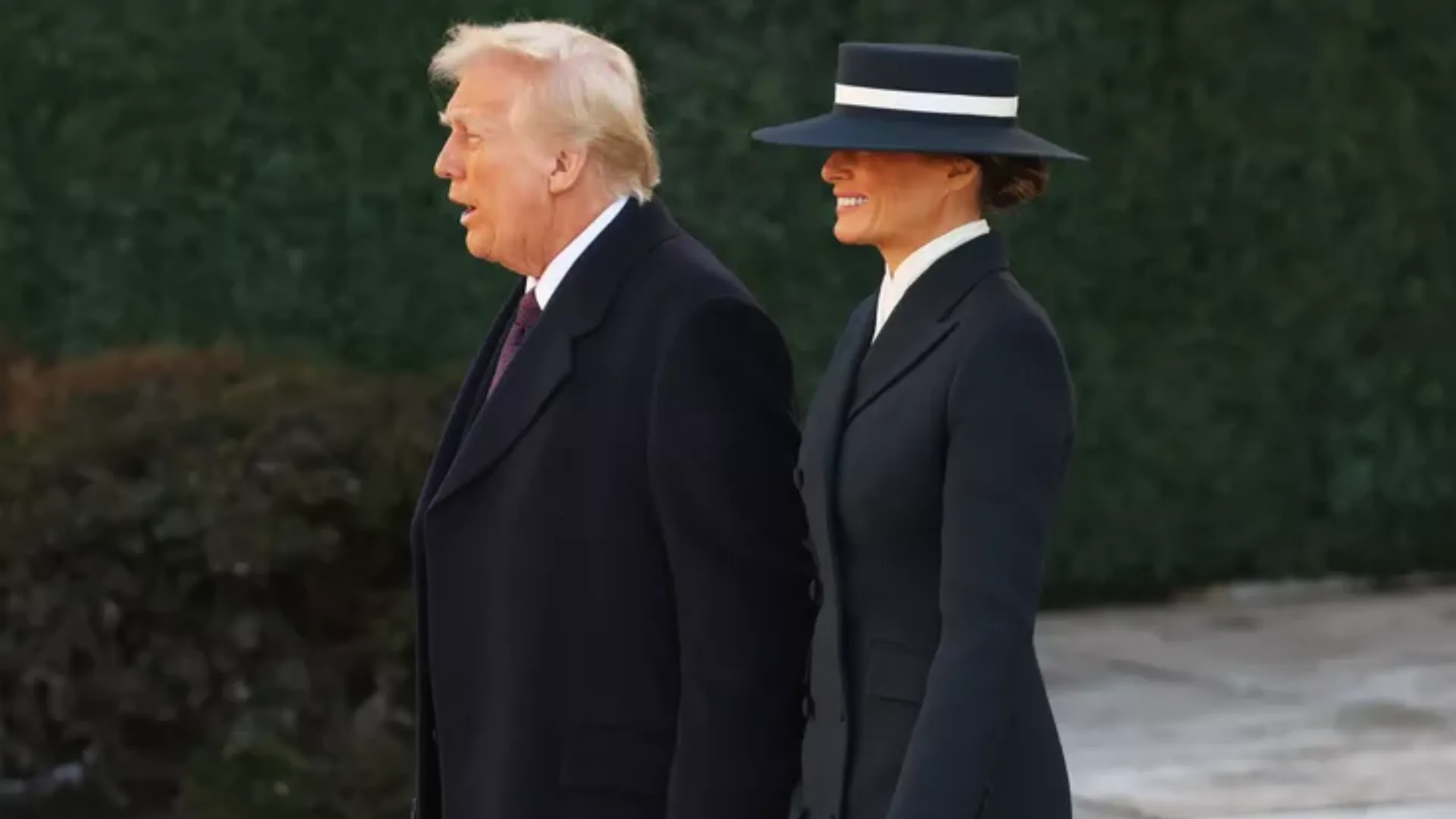 Here's Who & What First Lady Melania Wore To Trump's Inauguration