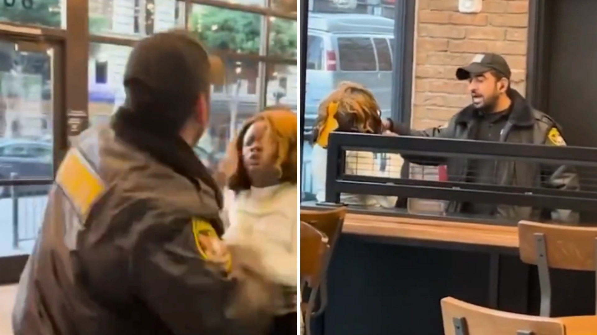 Disturbing Video Shows Taco Bell’s White Security Guard Repeatedly Slapping Young Black Woman- Watch!