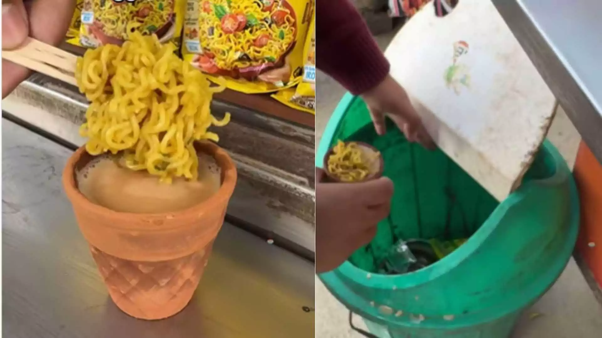 Maggi Chai? Viral Video of Bizarre Food Fusion Leaves Internet Disgusted | Watch