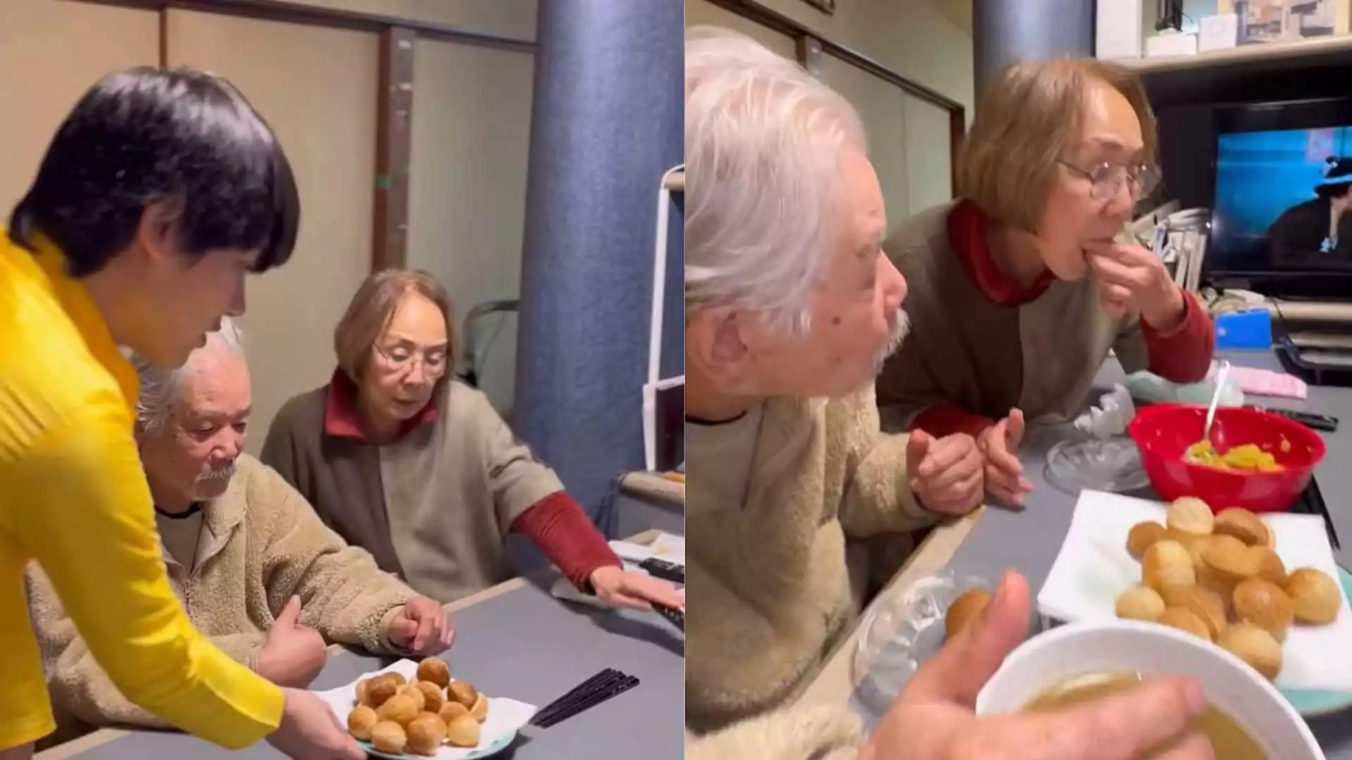 Watch: Japanese Grandparents Try Pani Puri For The First Time; Reaction Wins Internet’s Heart