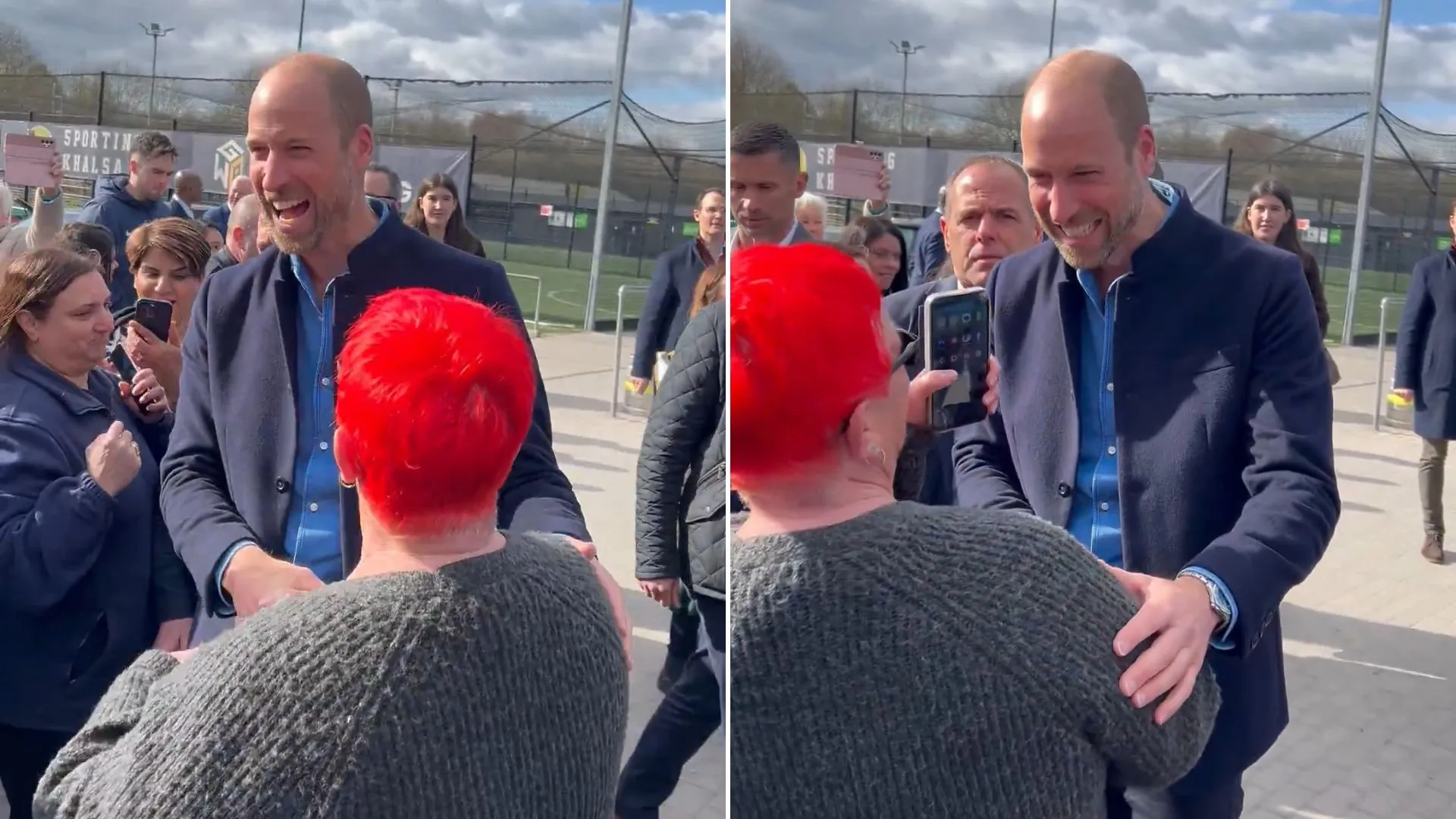 Prince William Quips About Baldness, Praises Woman’s Red Hair: ‘Wish I Had…’