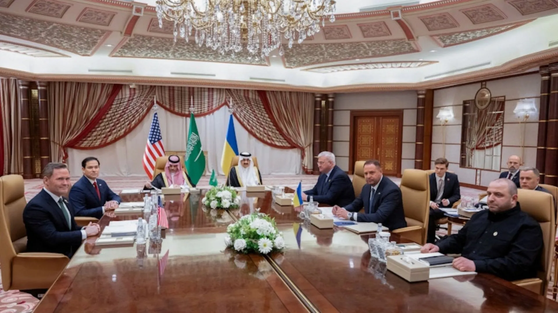 US-Ukraine Talks Begin in Saudi Arabia